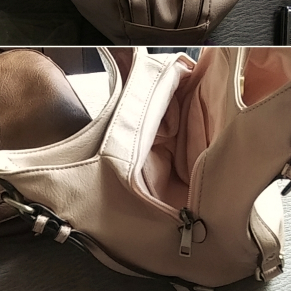 Nude shoulder bag - Picture 3 of 6